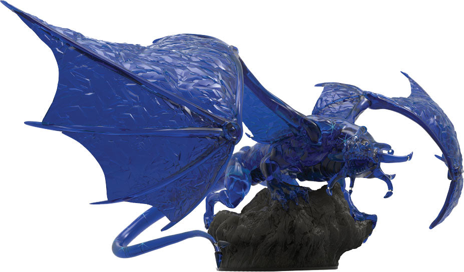 Dungeons & Dragons Fantasy Miniatures: Icons of the Realms - Sapphire Dragon Premium Figure | D20 Games