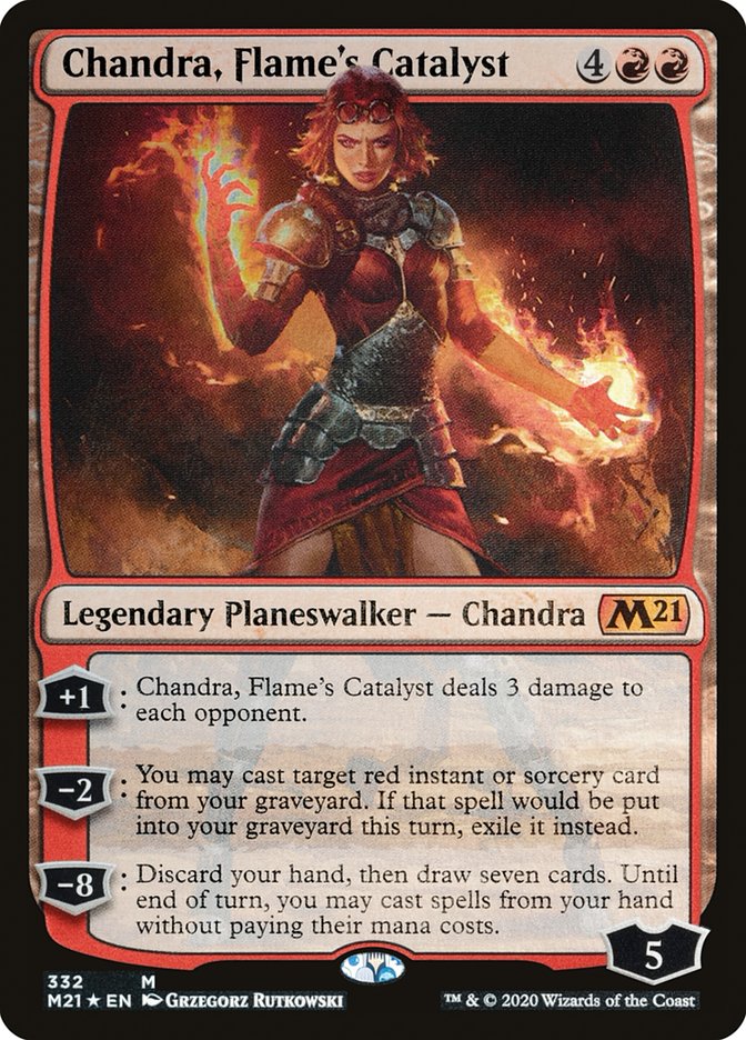 Chandra, Flame's Catalyst [Core Set 2021] | D20 Games