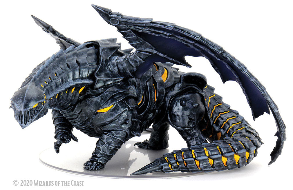 Dungeons & Dragons Fantasy Miniatures: Icons of the Realms Set 17 Icewind Dale: Rime of the Frostmaiden - Chardalyn Dragon Premium Figure | D20 Games