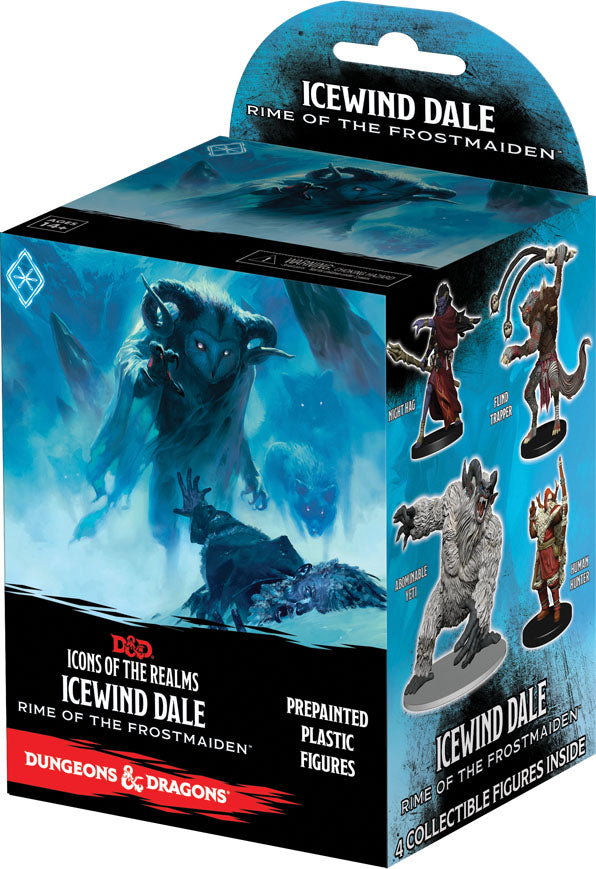 Dungeons & Dragons Fantasy Miniatures: Icons of the Realms Set 17 Icewind Dale: Rime of the Frostmaiden Booster Brick (8) | D20 Games
