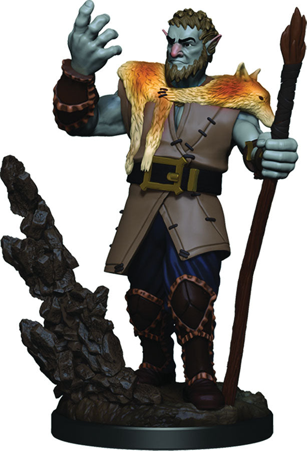 Dungeons & Dragons Fantasy Miniatures: Icons of the Realms Premium Figures W3 Firbolg Male Druid | D20 Games