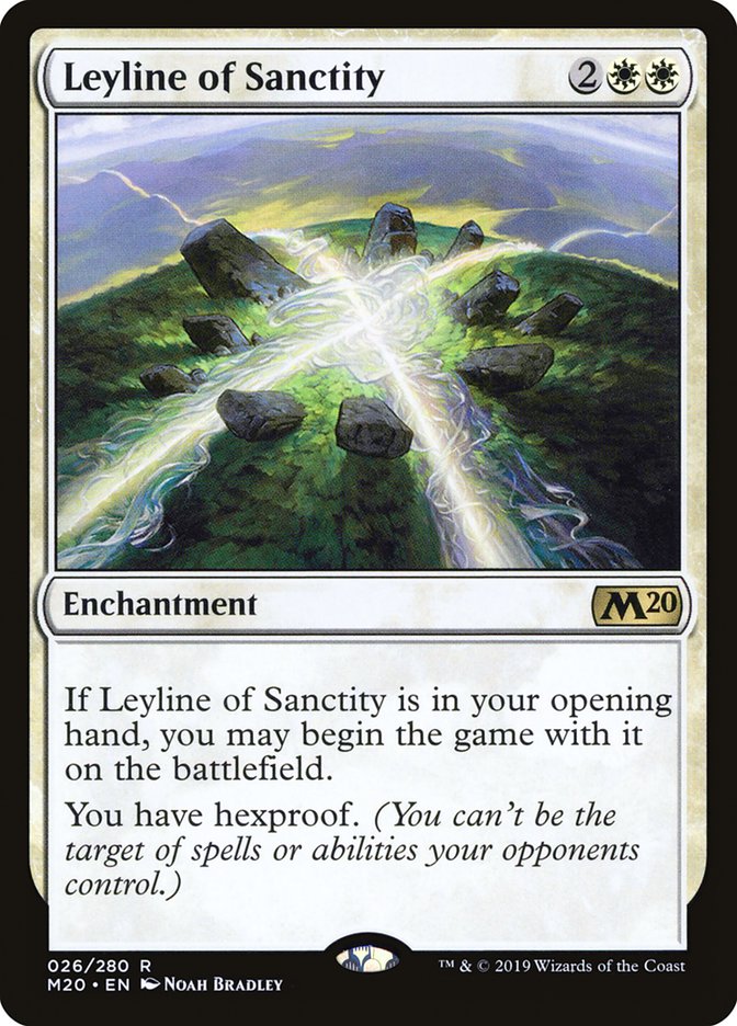 Leyline of Sanctity [Core Set 2020] | D20 Games