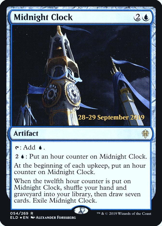 Midnight Clock  [Throne of Eldraine Prerelease Promos] | D20 Games