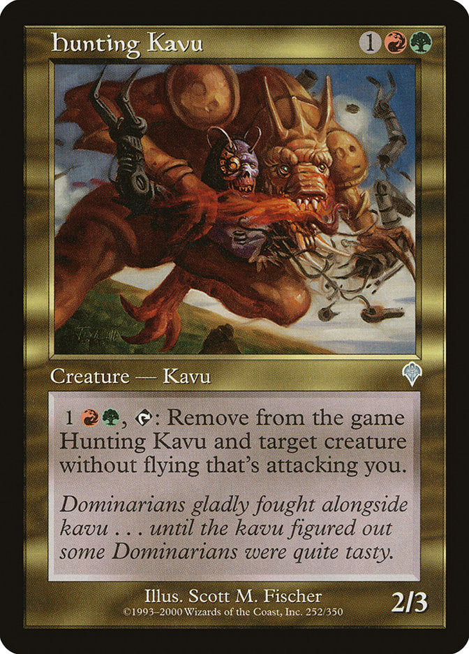 Hunting Kavu [Invasion] | D20 Games