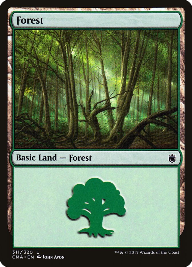 Forest (311) [Commander Anthology] | D20 Games