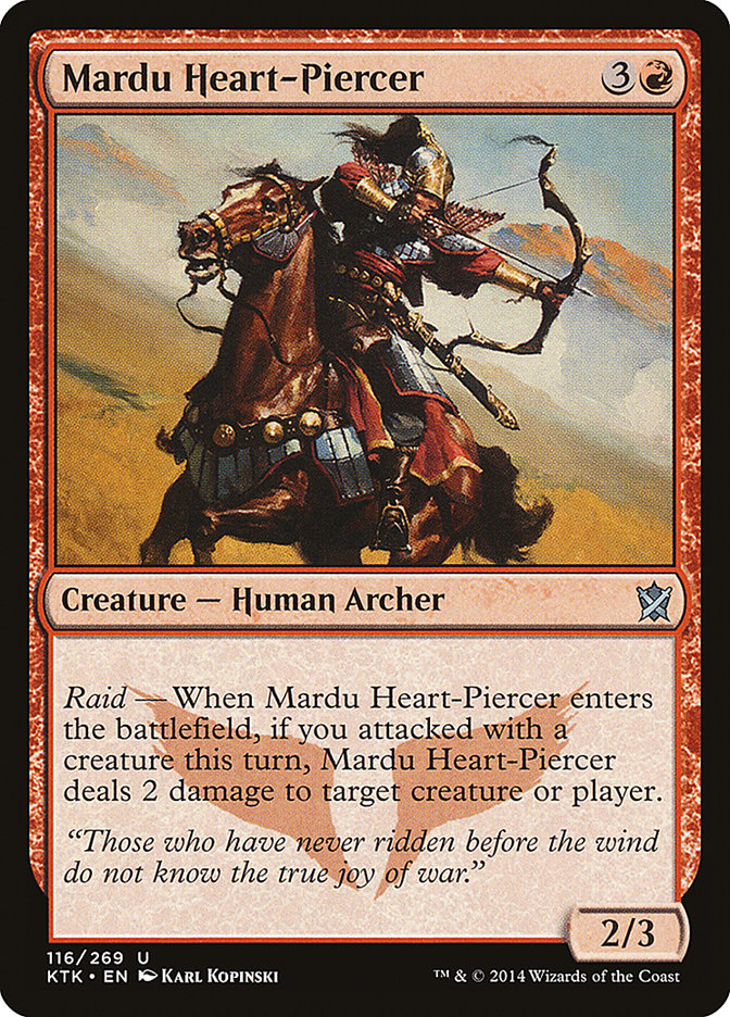 Mardu Heart-Piercer [Khans of Tarkir] | D20 Games