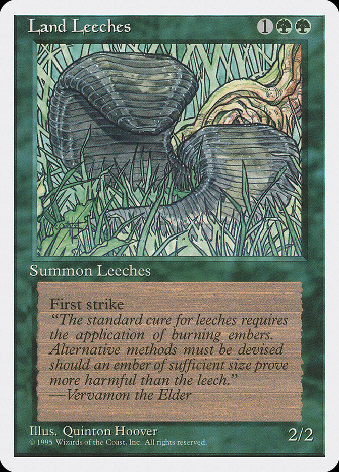 Land Leeches [Fourth Edition] | D20 Games