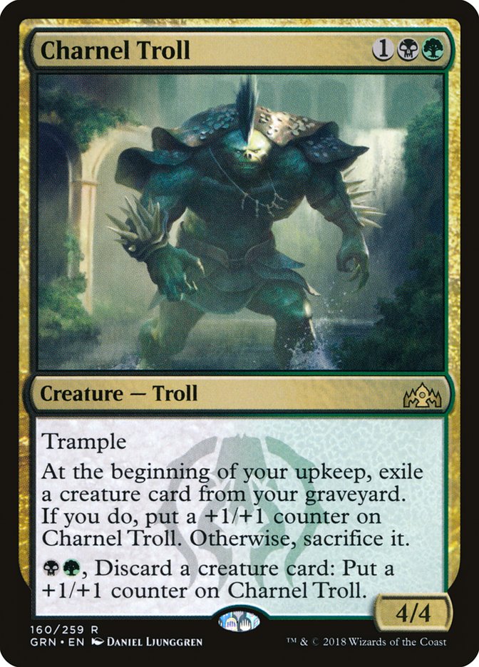 Charnel Troll [Guilds of Ravnica] | D20 Games