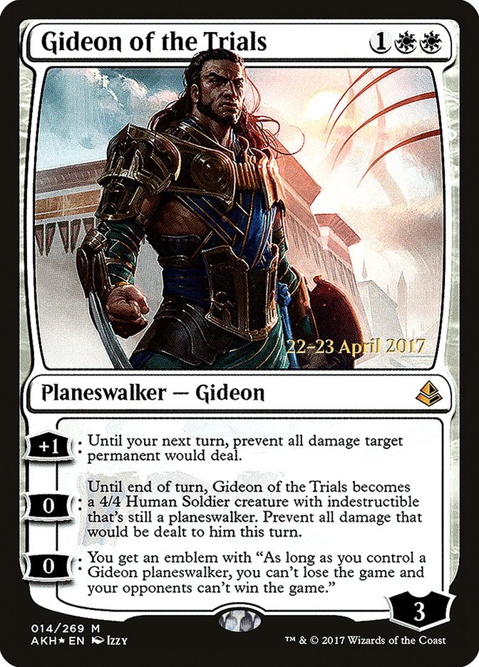 Gideon of the Trials  [Amonkhet Prerelease Promos] | D20 Games