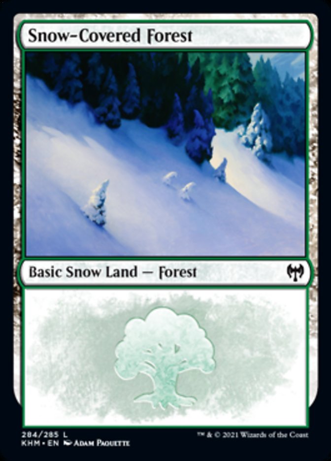 Snow-Covered Forest (284) [Kaldheim] | D20 Games