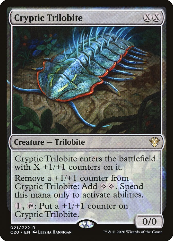 Cryptic Trilobite [Commander 2020] | D20 Games