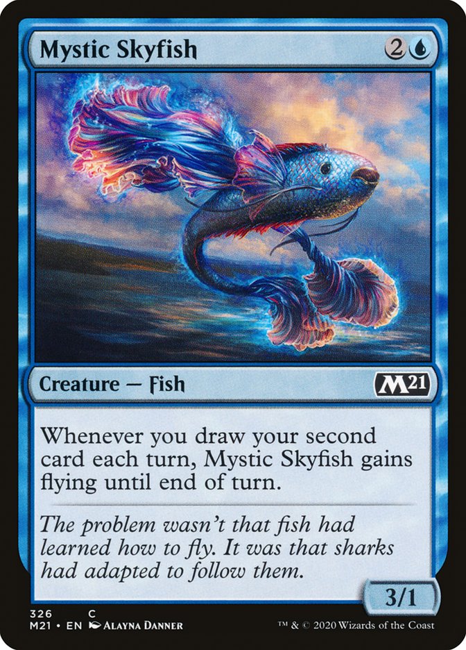 Mystic Skyfish [Core Set 2021] | D20 Games