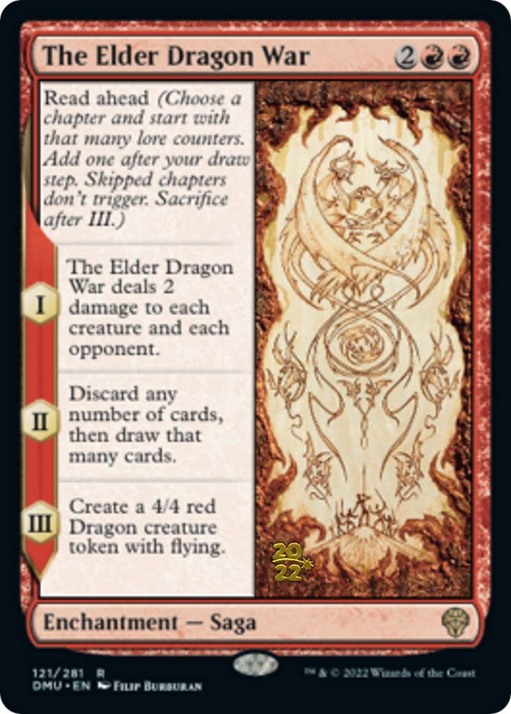 The Elder Dragon War [Dominaria United Prerelease Promos] | D20 Games