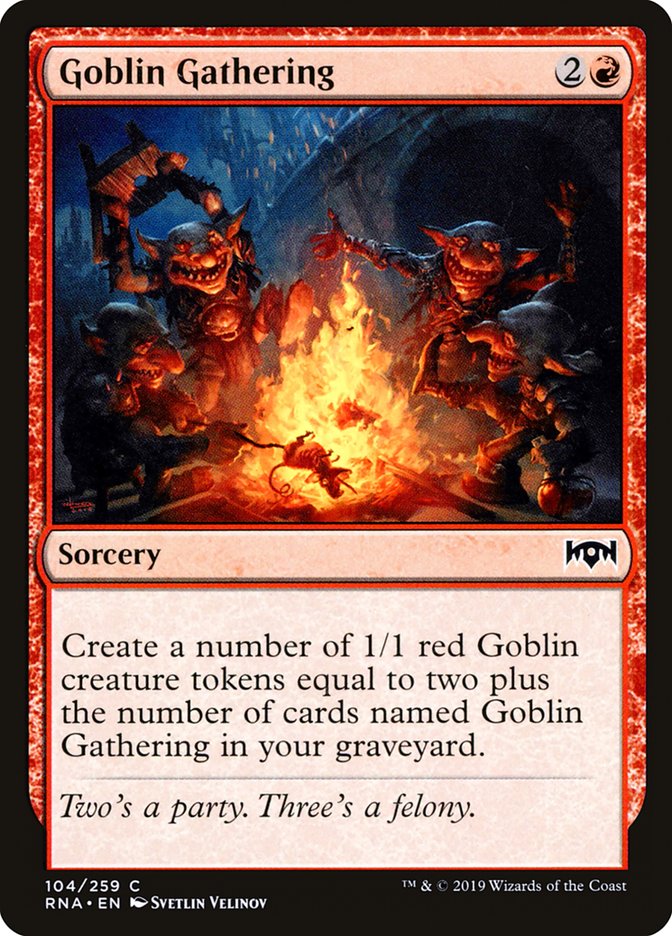 Goblin Gathering [Ravnica Allegiance] | D20 Games