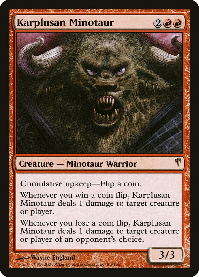 Karplusan Minotaur [Coldsnap] | D20 Games