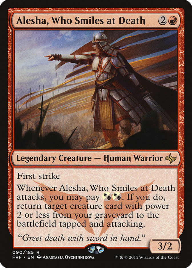 Alesha, Who Smiles at Death [Fate Reforged] | D20 Games