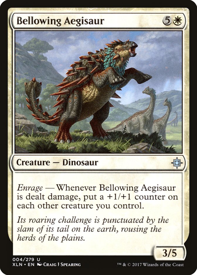 Bellowing Aegisaur [Ixalan] | D20 Games