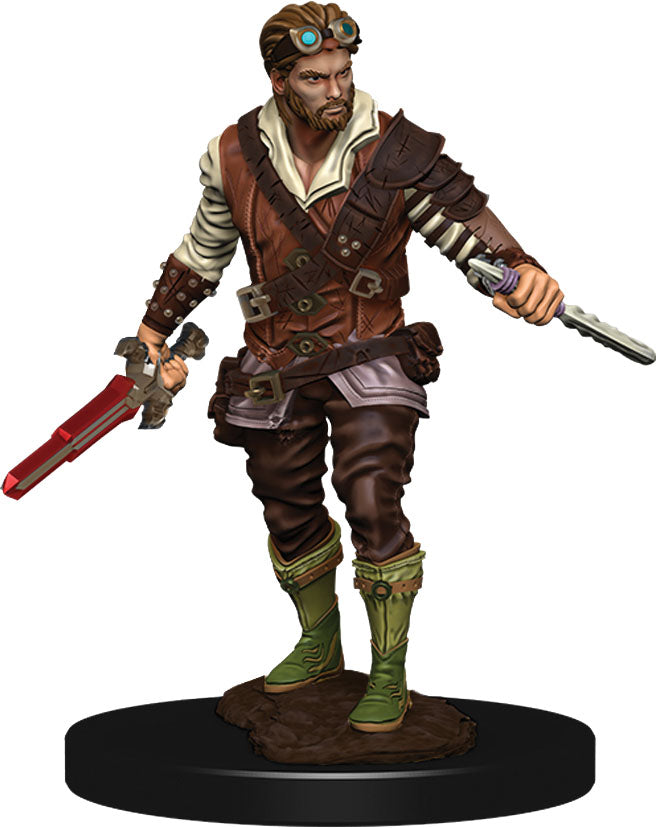 Dungeons & Dragons Fantasy Miniatures: Icons of the Realms Premium Figures W4 Human Rogue Male | D20 Games