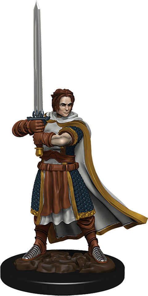 Dungeons & Dragons Fantasy Miniatures: Icons of the Realms Premium Figures Human Male Cleric | D20 Games