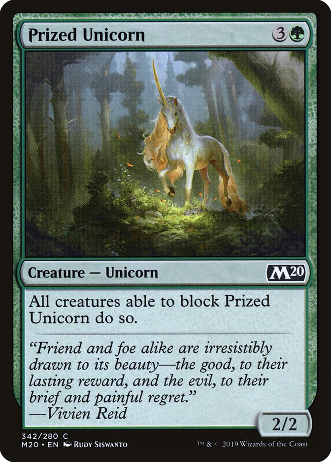 Prized Unicorn [Core Set 2020] | D20 Games