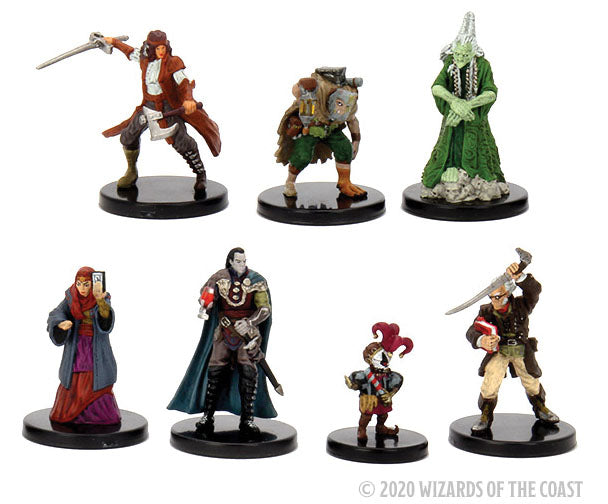 Dungeons & Dragons Fantasy Miniatures: Icons of the Realms - Curse of Strahd Legends of Barovia Premium Box Set | D20 Games