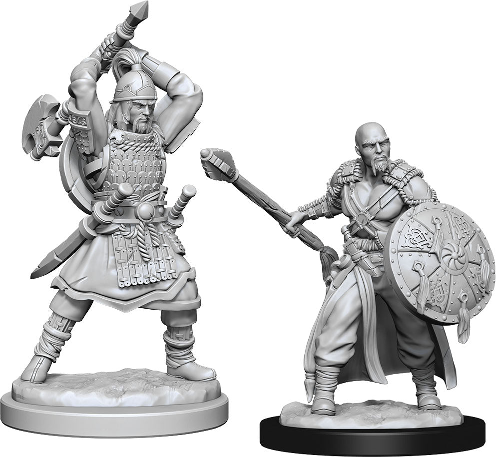 Dungeons & Dragons Nolzur`s Marvelous Unpainted Miniatures: W13 Human Barbarian Male | D20 Games