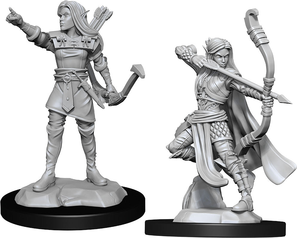 Dungeons & Dragons Nolzur`s Marvelous Unpainted Miniatures: W13 Elf Ranger Female | D20 Games