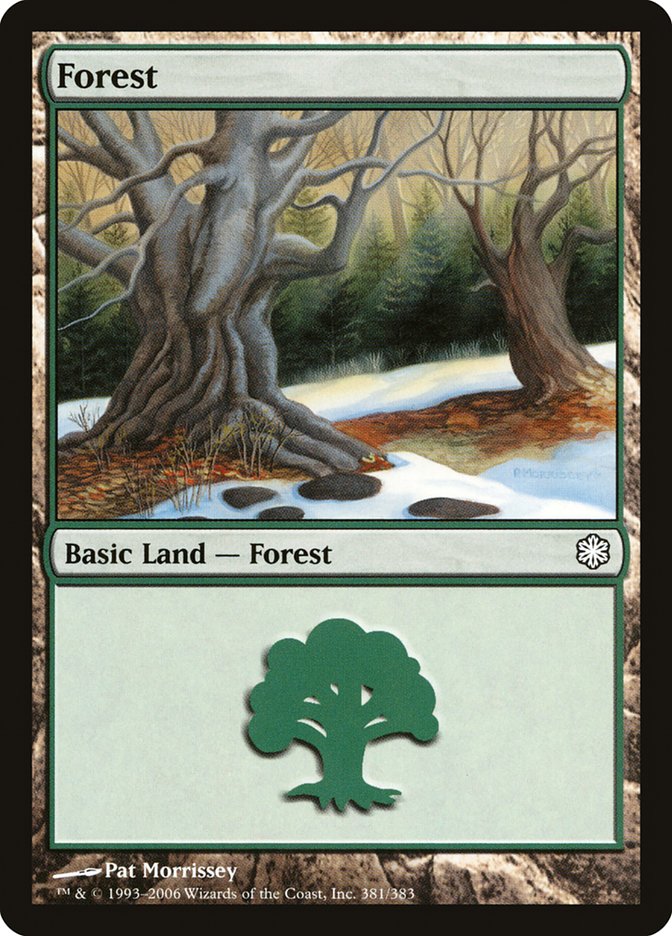 Forest (381) [Coldsnap Theme Decks] | D20 Games