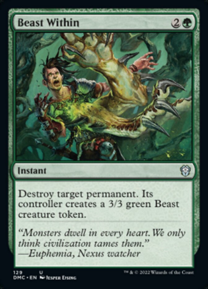 Beast Within [Dominaria United Commander] | D20 Games