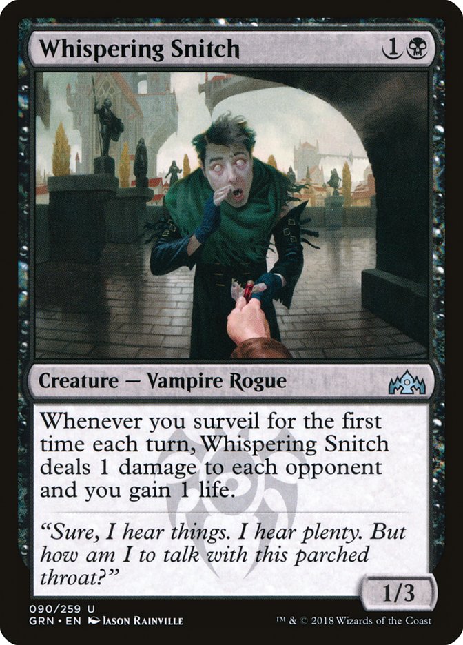 Whispering Snitch [Guilds of Ravnica] | D20 Games