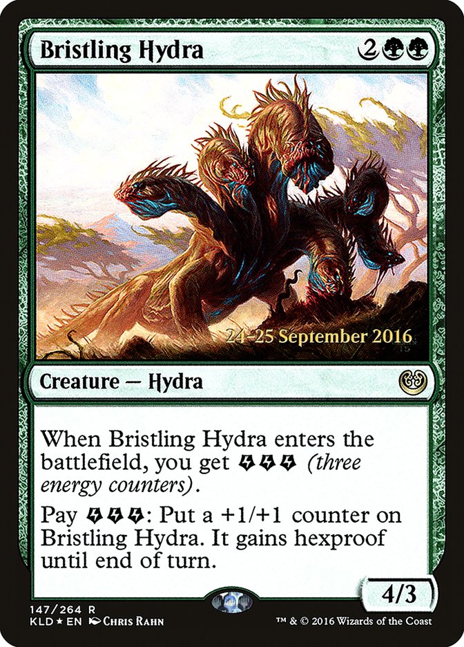Bristling Hydra  [Kaladesh Prerelease Promos] | D20 Games