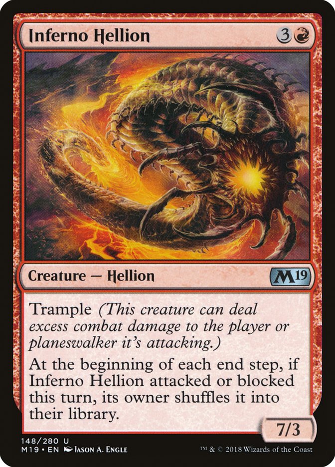 Inferno Hellion [Core Set 2019] | D20 Games