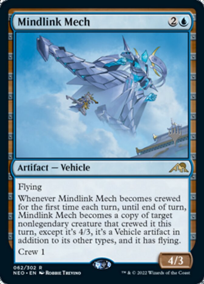 Mindlink Mech (Promo Pack) [Kamigawa: Neon Dynasty Promos] | D20 Games