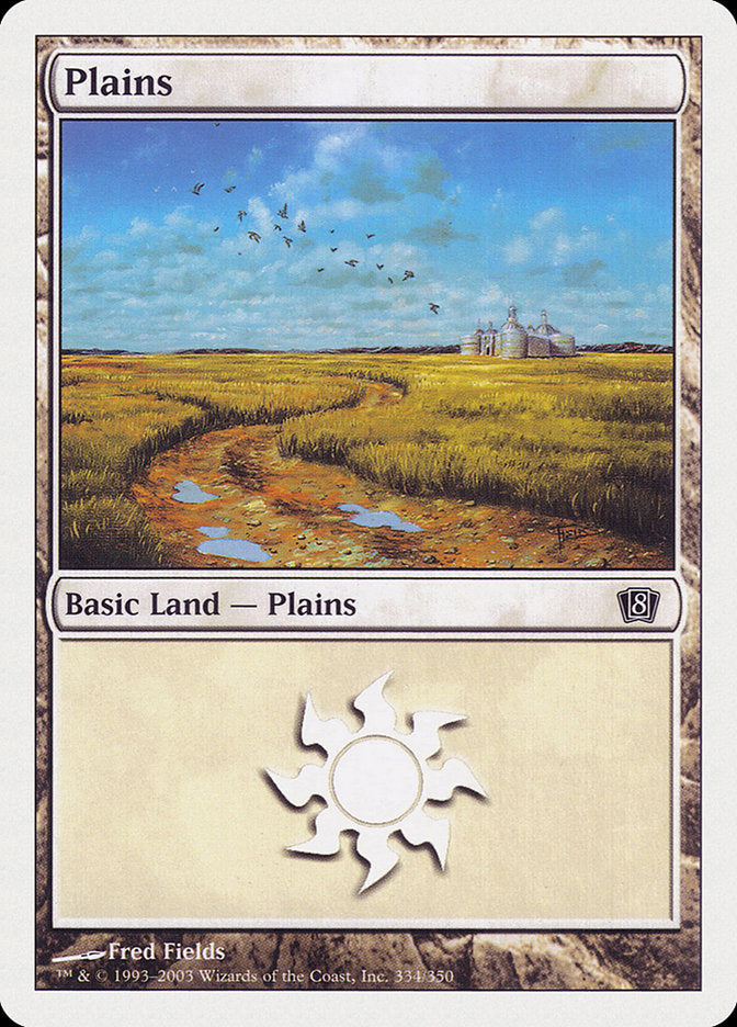 Plains (334) [Eighth Edition] | D20 Games