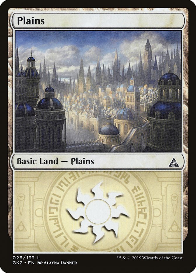 Plains (26) [Ravnica Allegiance Guild Kit] | D20 Games