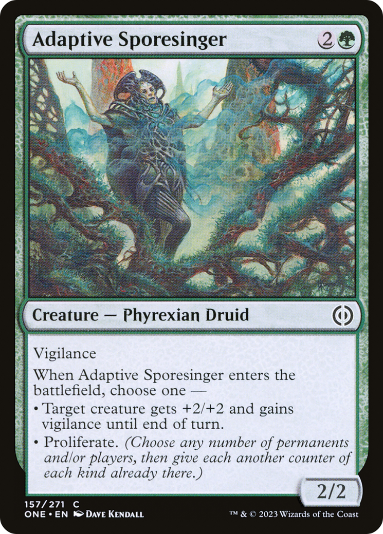 Adaptive Sporesinger [Phyrexia: All Will Be One] | D20 Games