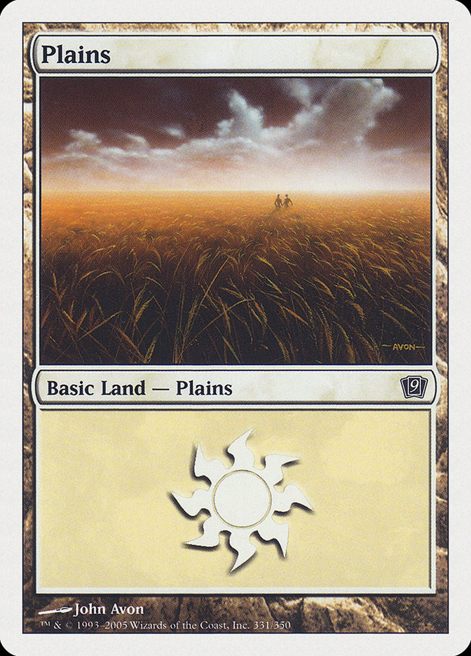 Plains (331) [Ninth Edition] | D20 Games