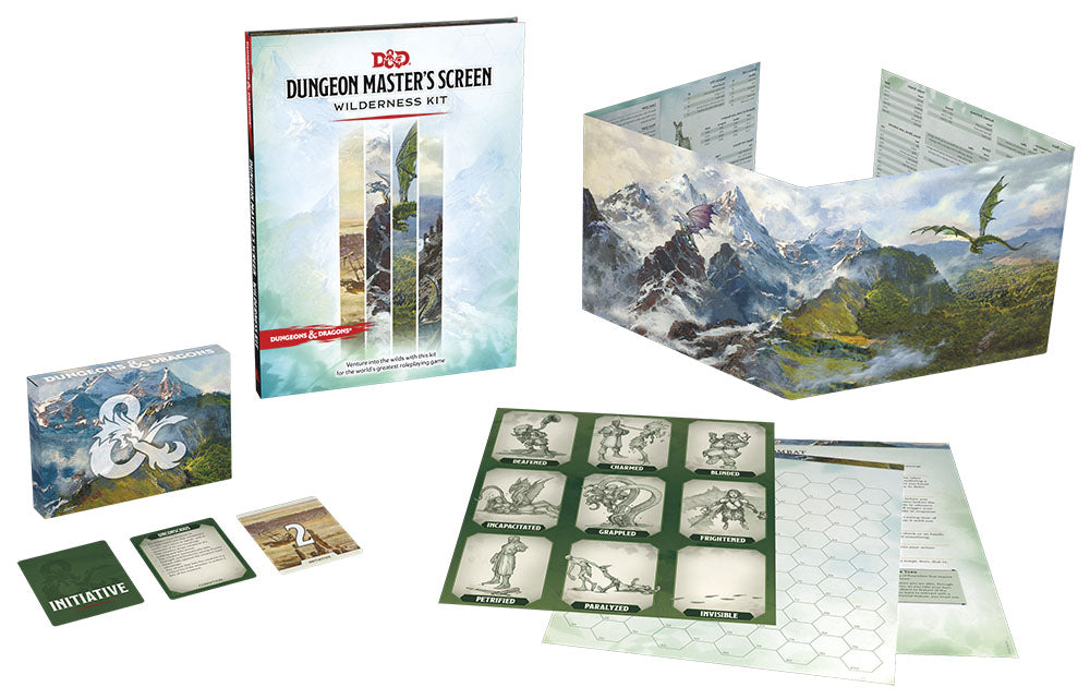Dungeon Master`s Screen Wilderness Kit | D20 Games