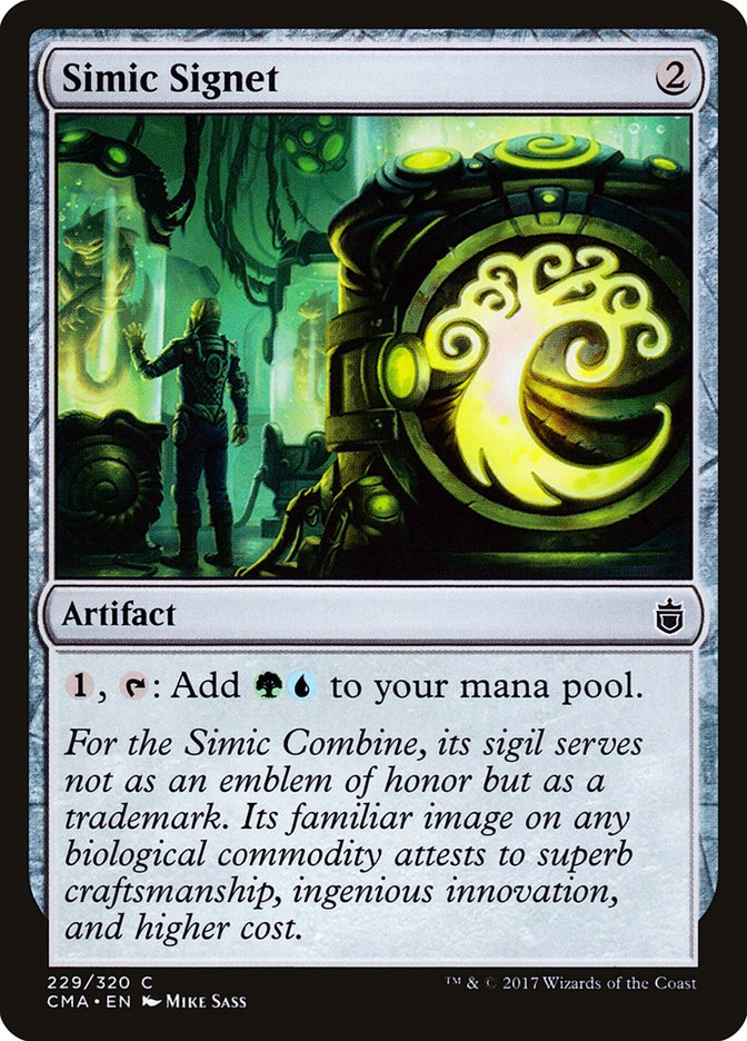 Simic Signet [Commander Anthology] | D20 Games