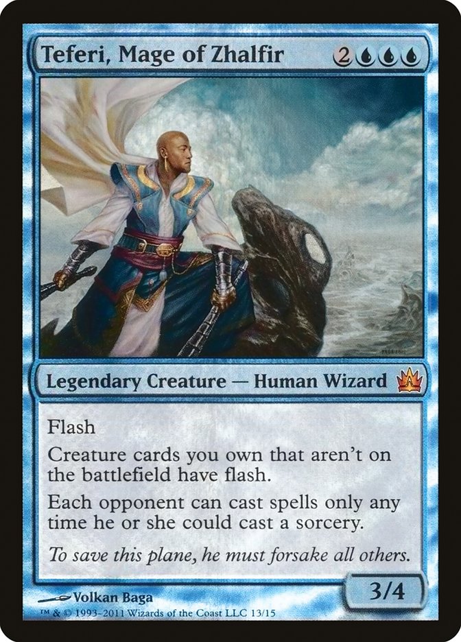 Teferi, Mage of Zhalfir [From the Vault: Legends] | D20 Games