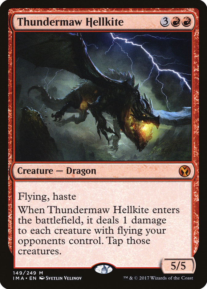 Thundermaw Hellkite [Iconic Masters] | D20 Games