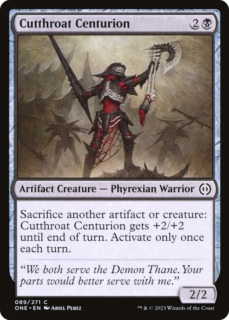 Cutthroat Centurion [Phyrexia: All Will Be One] | D20 Games