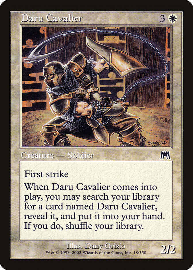 Daru Cavalier [Onslaught] | D20 Games