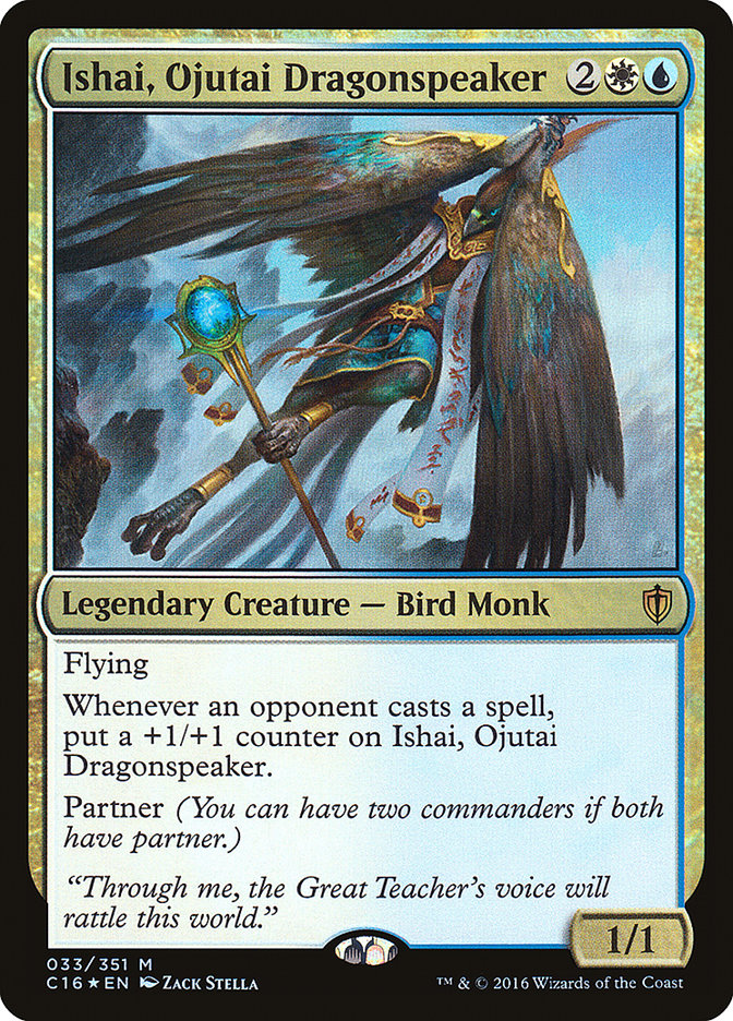 Ishai, Ojutai Dragonspeaker [Commander 2016] | D20 Games