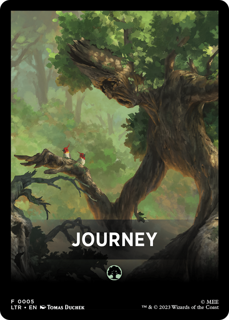 Journey Theme Card [The Lord of the Rings: Tales of Middle-Earth Tokens] | D20 Games