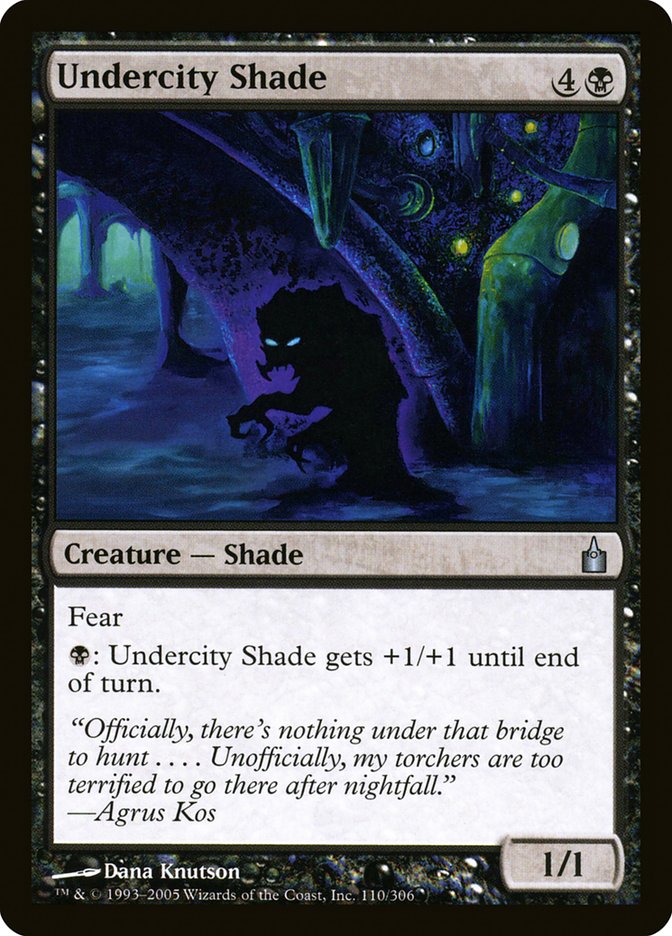 Undercity Shade [Ravnica: City of Guilds] | D20 Games