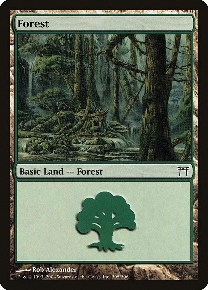 Forest (305) [Champions of Kamigawa] | D20 Games