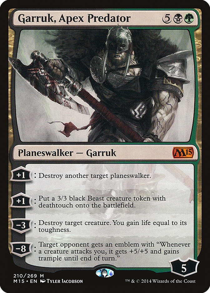 Garruk, Apex Predator [Magic 2015] | D20 Games