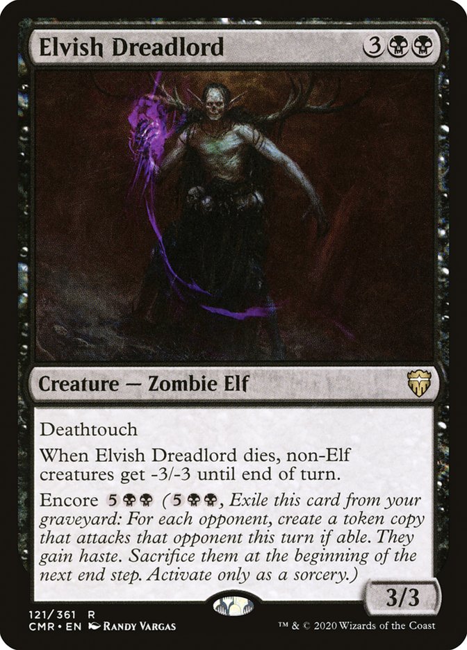 Elvish Dreadlord [Commander Legends] | D20 Games