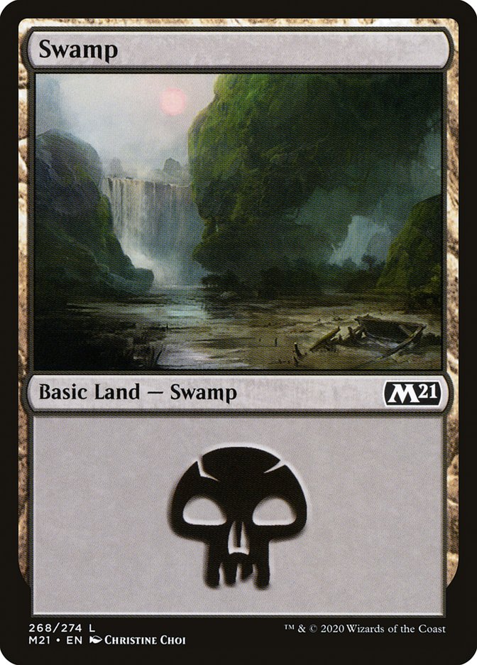 Swamp (268) [Core Set 2021] | D20 Games